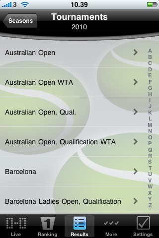 checkTENNIS screenshot 3