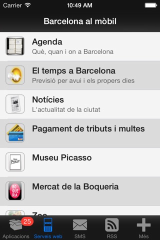 Barcelona al mòbil screenshot 2