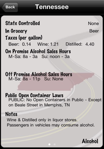 State Lines: Alcohol Laws screenshot 4