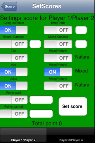 Scoring canasta screenshot 4