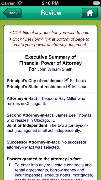 Power of Attorney screenshot-4