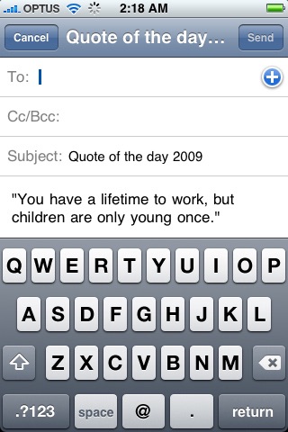 Quote Of The Day 2011