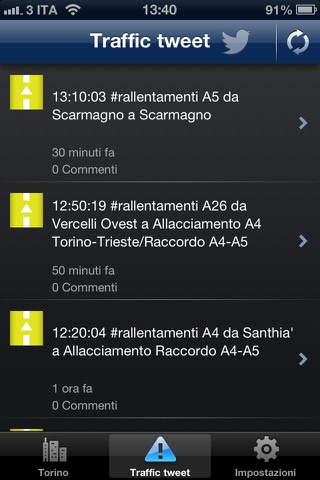 Infoblu Traffic Torino screenshot 3