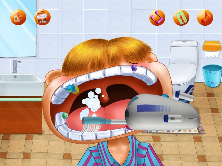 Crazy Dentist Free-Kids Game HD