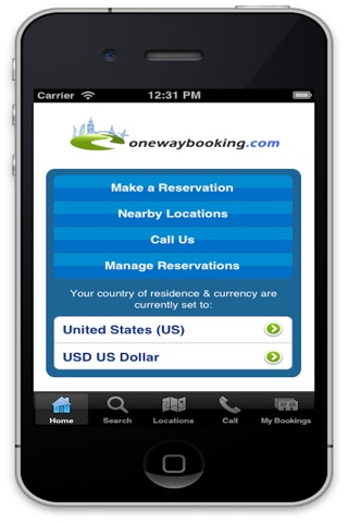 Oneway Car Rental screenshot 2