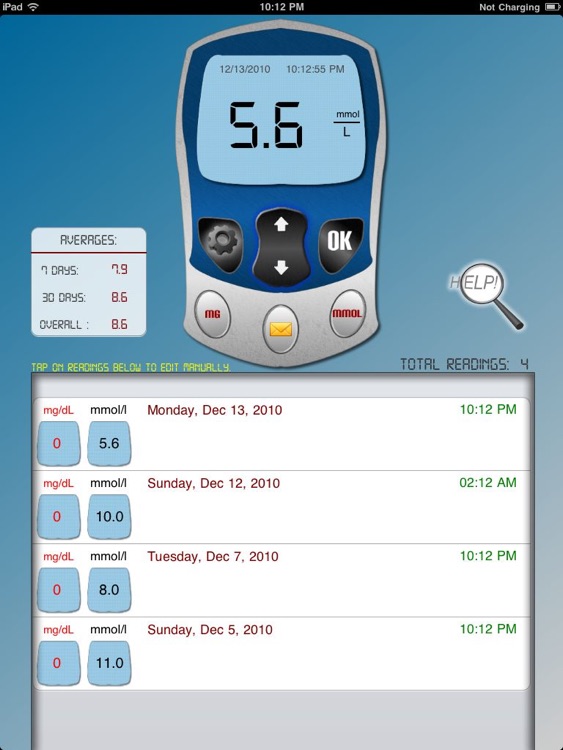 Diabetes Sugar Level Tracker