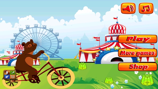 Crazy Circus Bear Bike Rage(圖1)-速報App