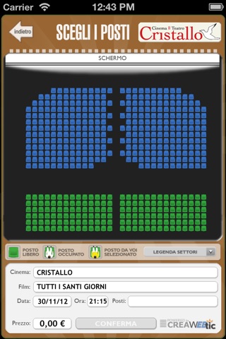 Webtic Cristallo Cinema Teatro screenshot 4