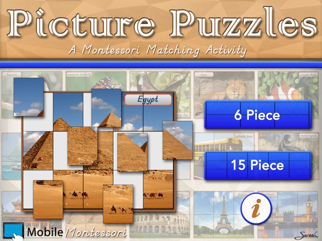 Montessori Picture Puzzles(圖1)-速報App