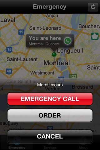 Motosecours screenshot 3