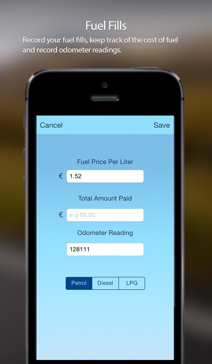 AutoLogger: log your car journeys, fuel purchases and fuel consumption screenshot-3