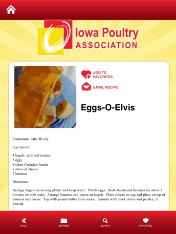 Iowa-Poultry CookBook screenshot 2