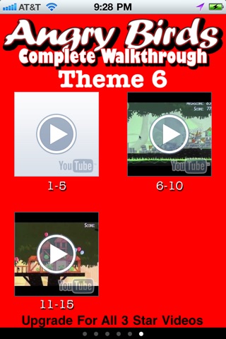 Free 3 Star Videos for Angry Birds screenshot 3