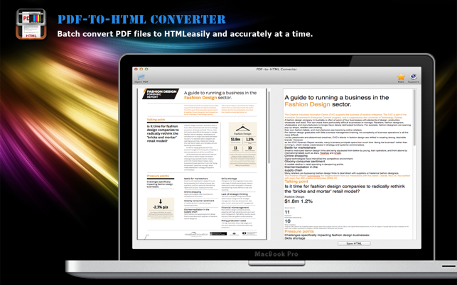 PDF-to-HTML Converter