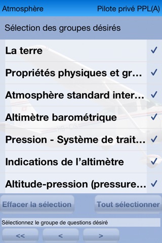 Questions PPL(A) FRENCH screenshot 3