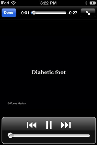 Animated Quick Reference Guide -  DiabeticFoot screenshot 2