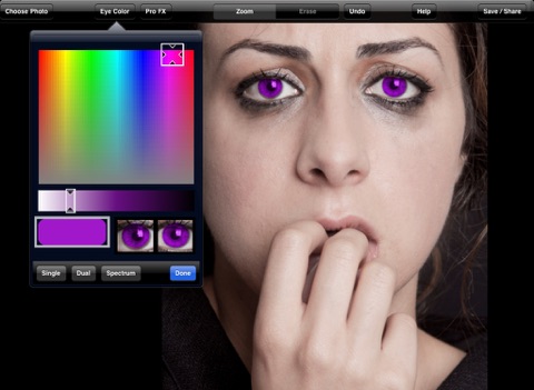 Eye Color Booth HD - Multicolor Eye Changer screenshot 4