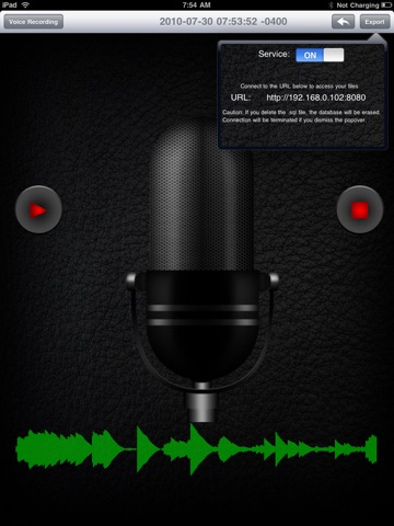 Sound Recorder Pro screenshot 2