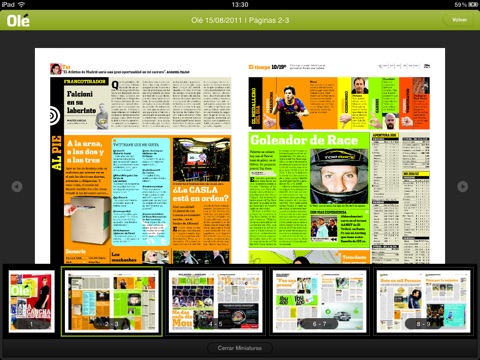 Olé para iPad screenshot 3