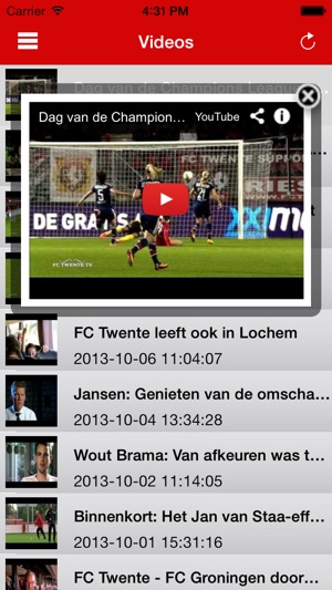 FCTtoday.nl FC Twente(圖5)-速報App