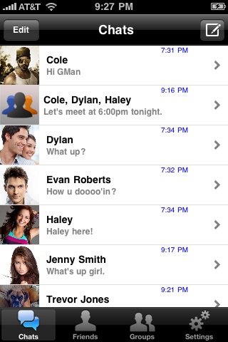 iGotChat Messenger (Chat, Group Chat, Free Text, SMS, MMS, Poke)