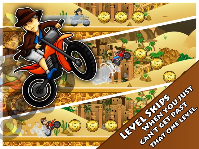 Mountain of Doom HD for iPad - Top Free Motorbike Racing Gam(圖5)-速報App