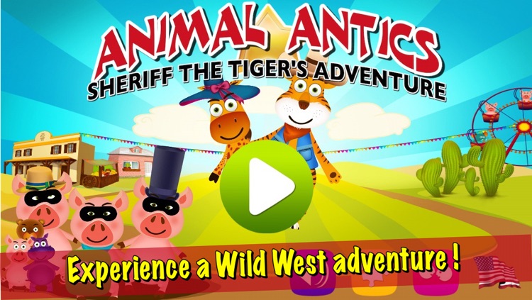 Animal Antics: Sheriff the Tiger’s Adventure
