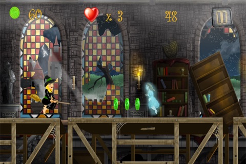 The Haunted Castle : A Haunting Halloween Run Game through Dark Manor screenshot 2