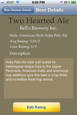 My Beer Ratings screenshot 4