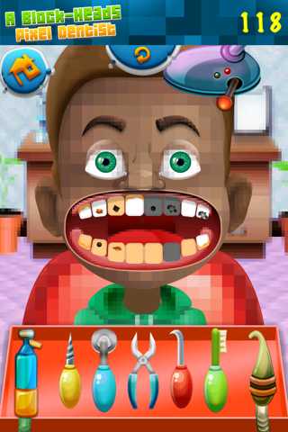 A Block-Heads Pixel Dentist FREE screenshot 2