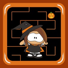 Activities of Halloween Witch Maze Race