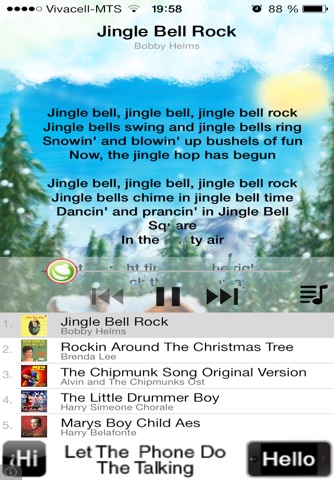Top 10 Xmas Songs with Lyrics - Merry Christmas and Happy New Year 2014 screenshot 2