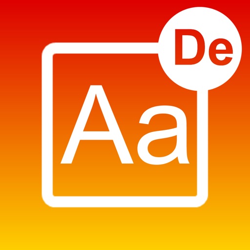 German Alphabet. Learning Cards And Quiz iOS App