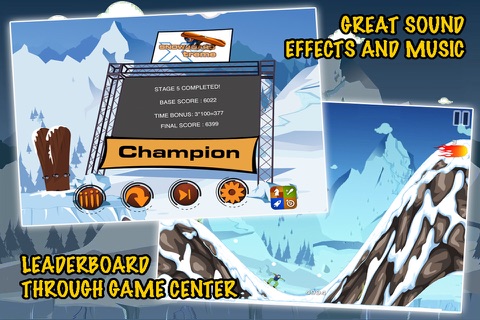 Snowboard Xtreme - Nitro Snow Boarding: Real Downhill Racing screenshot 3