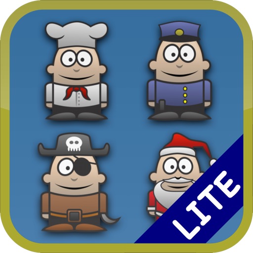 Characters Matching Game Lite iOS App