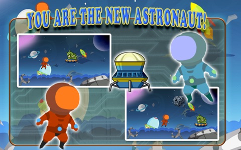 Alien spaceship Invaders: New Astronaut in Rocket! screenshot 2