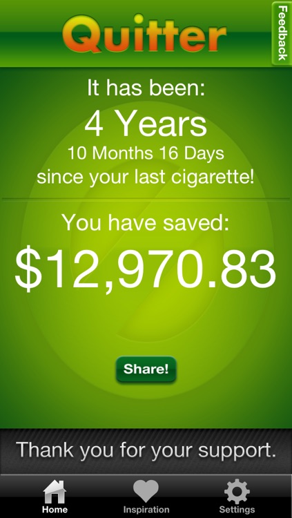 Quitter
