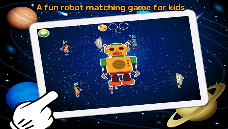 Robot match -  fun for children