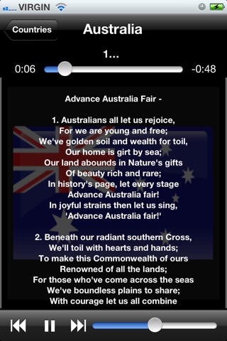World National Anthems (With Lyrics) screenshot 4