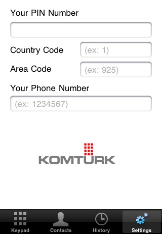 Komturk Callback screenshot 2