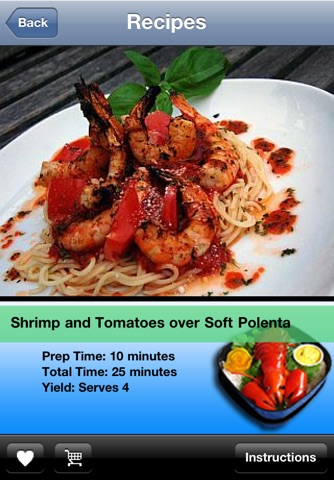 Easy and Delicious Seafood Recipes Lite screenshot 2