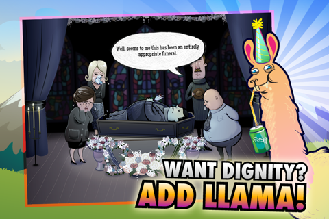 Inappropriate Llama Disaster! screenshot 2