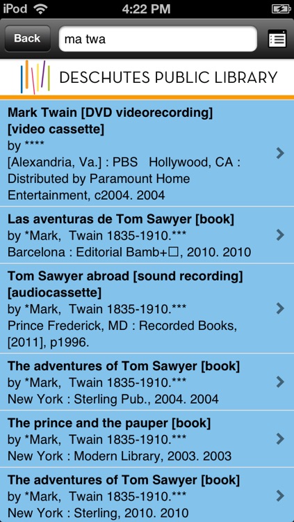 Deschutes Public MobileLibrary screenshot-3