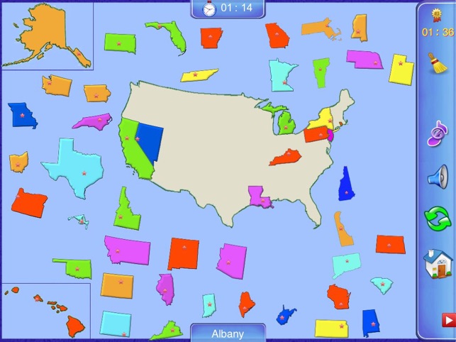 United States Puzzle Map(圖2)-速報App