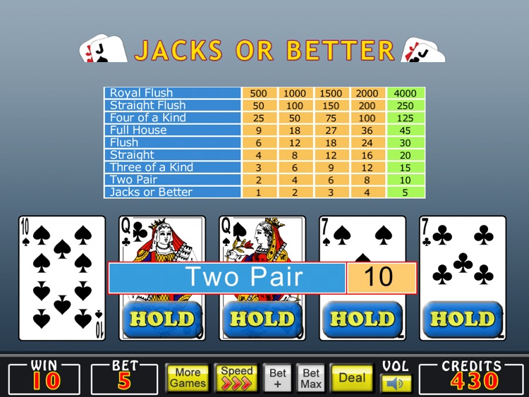 Mojo Video Poker HD