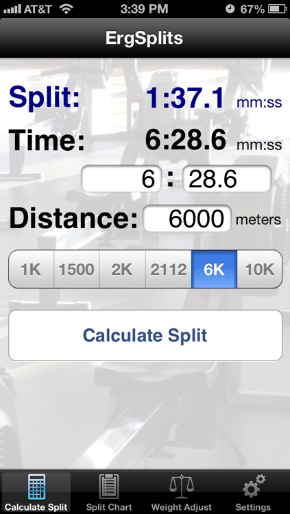 ErgSplits