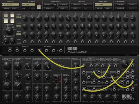 KORG iMS-20 screenshot 2