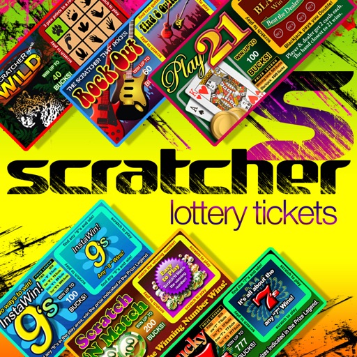 Scratchers - Free Instant Lucky Scratch Off Lottery Tickets Icon