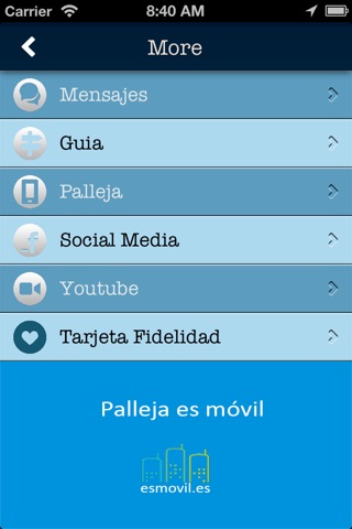 Palleja es móvil screenshot 2