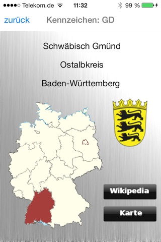 Kennzeichen-Suche screenshot 2